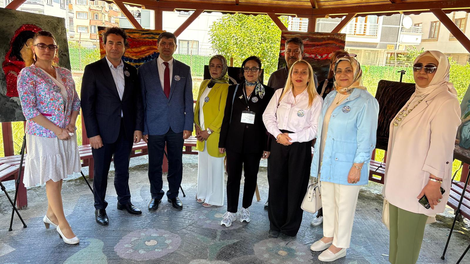 Çiftlikköy’de Atıklar Sanata Dönüştü