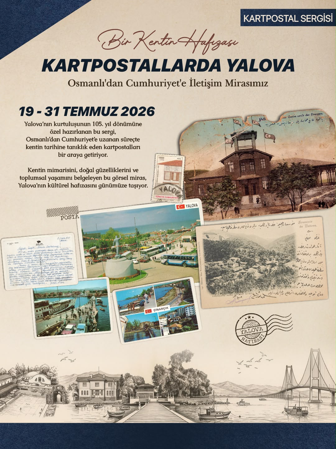 YALOVA’NIN HAFIZASI KARTPOSTALLARDA HAYAT BULUYOR
